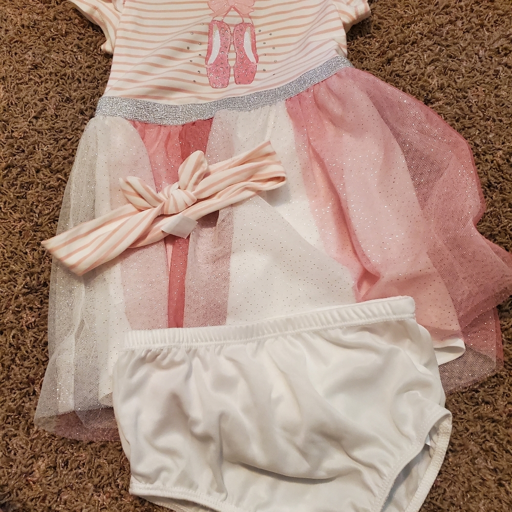 Cute ballerina dress outfit